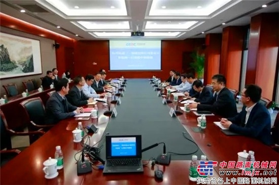 梁稳根与中国能建党委书记、董事长汪建平会谈，将进一步加强合作