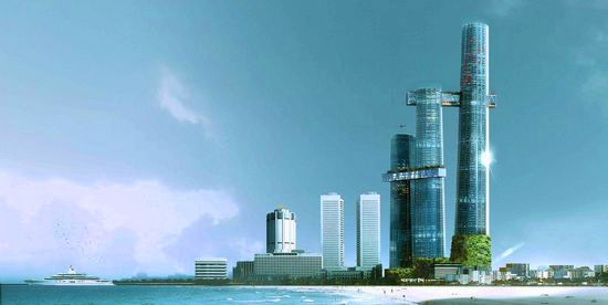 中联重科助建斯里兰卡科伦坡港 打造“海丝之路”的“未来城市”