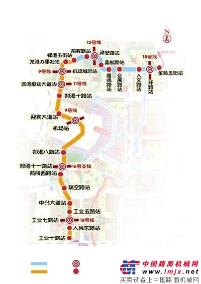 郑州地铁17号线筹建 纵贯航空港 将来连通许昌