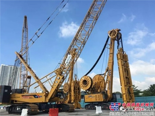 徐工基础钻机：明明靠实力，却偏偏还有颜值！ 