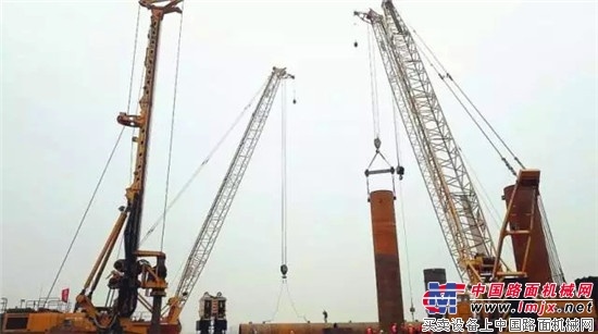 风云传奇！国内最大吨位自制底盘旋挖钻机再战长江！