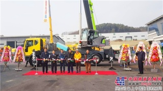 中联重科汽车起重机批量进入韩国 打破壁垒发力中高端市场