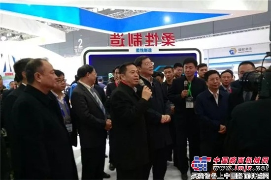 两大展会完美收官，三一获湖南省委书记杜家毫称赞 