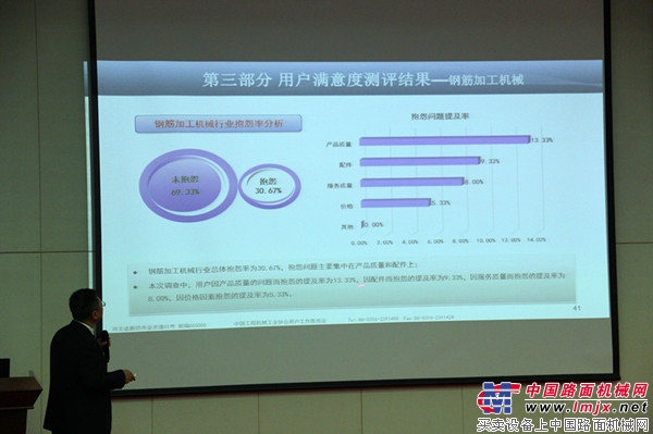 2017工程机械产品质量用户满意度评价调查结果公布