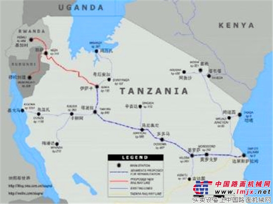 東非坦桑尼亞中央鐵路上中聯重科“推堅強”的故事