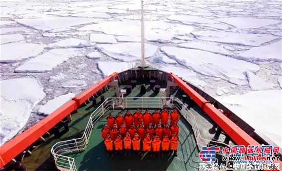 报告！我和我的兄弟CLG920E已顺利抵达南极
