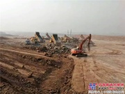 中大機械YZ36成都天府機場土石方填築碾壓應用