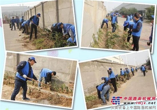 中交西筑团委组织青年团员参加植树节活动 