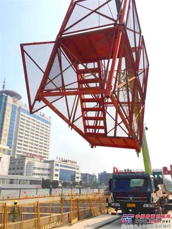 雷萨重机：徐州城市中心建设工地中的“绿巨人”