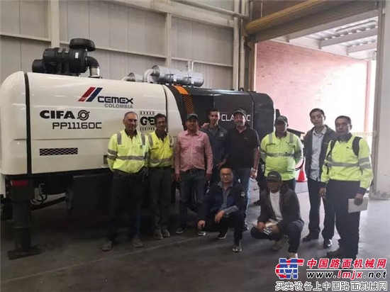 哥伦比亚未来第一高楼 中联重科CIFA C系列拖泵南美首秀 