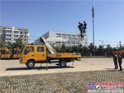 柳工PTA200C高空作業車用實力征服上海灘