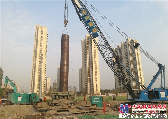 厉害了！通州基础使用六台盾安重工全回转钻机助力六朝古都（南京）城市建设！