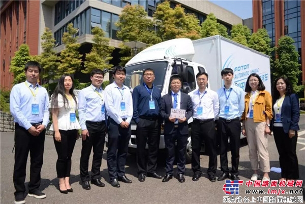 福田汽车获中国首张商用车自动驾驶路测牌照！
