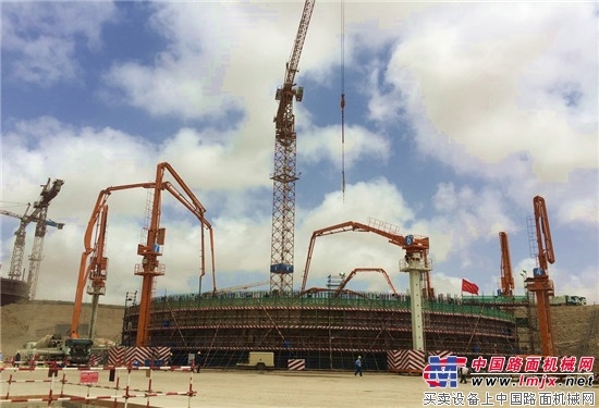抱团出海 中联重科设备闪耀“华龙一号”海内外项目