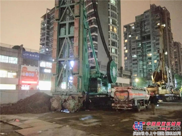 上海金泰SX40双轮铣多方出击国内深隧、轨交施工市场