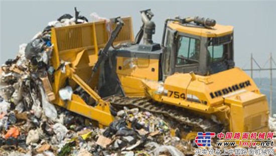 利勃海尔PR754废料处理推土机将登陆香港 