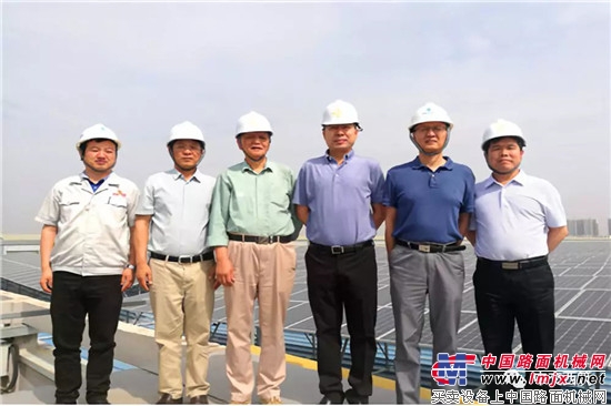 中国港湾机电装备分公司总经理张军清一行到中交西筑考察 