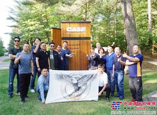 凯斯工程机械中国优秀经销商代表团美国之旅