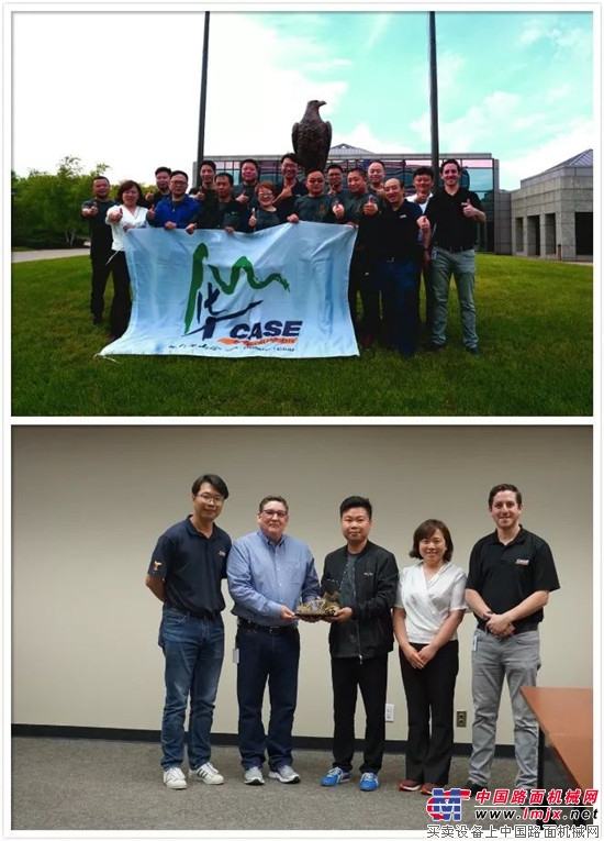 凯斯工程机械中国优秀经销商代表团美国之旅