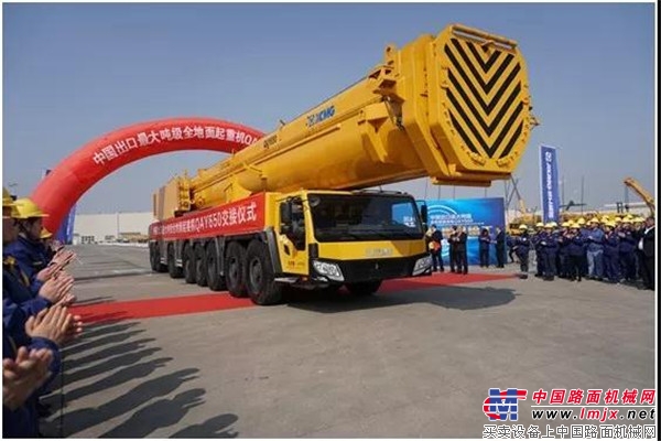 徐工：風電利器! 中國最成熟的650噸全地面起重機已經賣到國外！