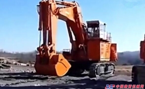挖掘机大全 大型矿业挖掘机施工视频表演