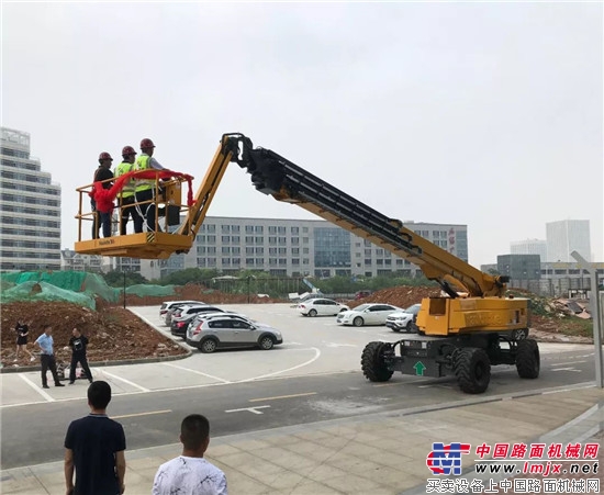 前進！Haulotte柴油臂車在租賃市場大放異彩！