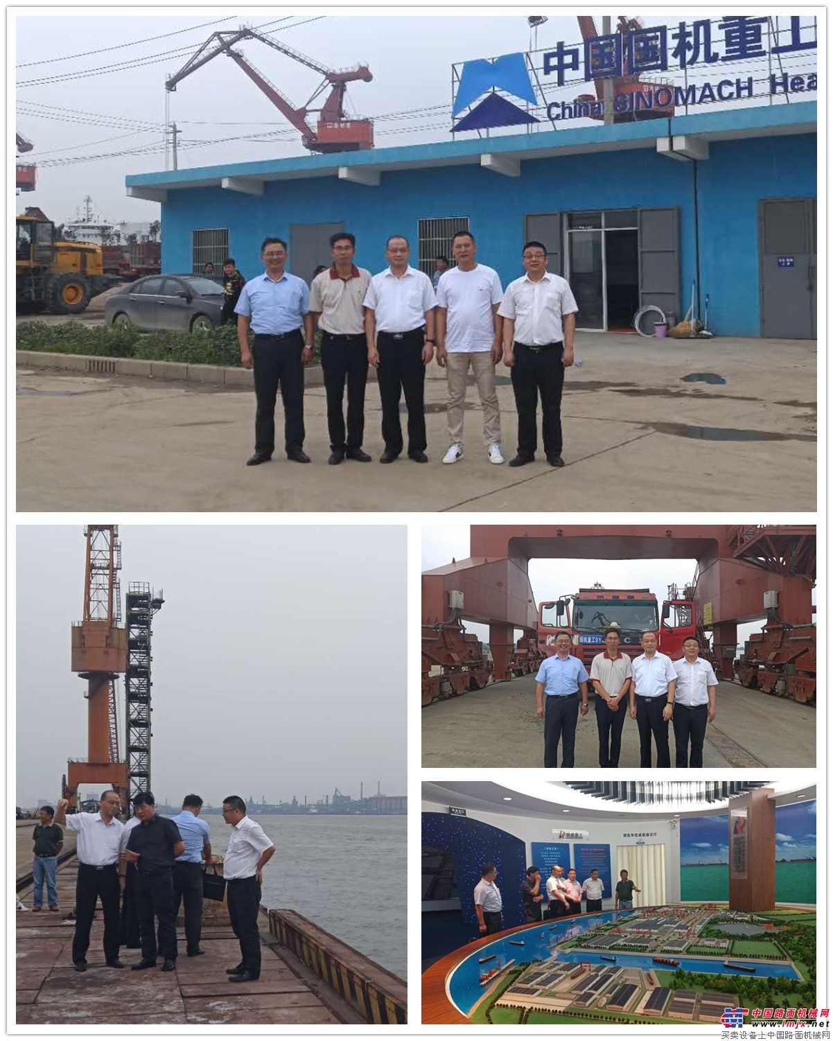 吳培國董事長率隊走訪國機重工再製造公司相關合作港口
