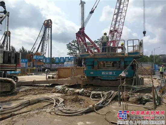 盾安重工全回转钻机为恒大中心项目强力护航 