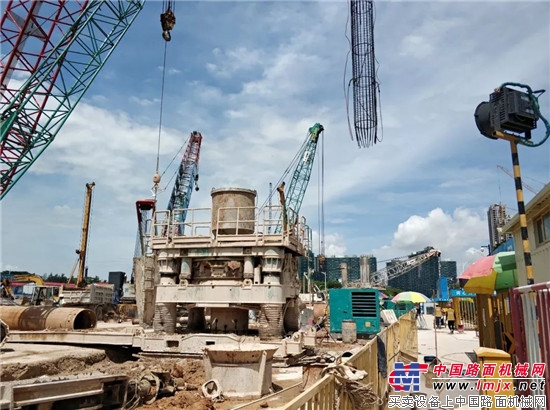 盾安重工全回转钻机为恒大中心项目强力护航 