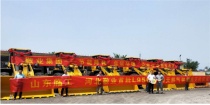山東臨工與敬業集團首批L956-LNG天然氣裝載機交機儀式成功舉行
