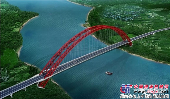 上海金泰SX40雙輪銑挑戰世界最大跨徑鋼管混凝土拱橋工程 