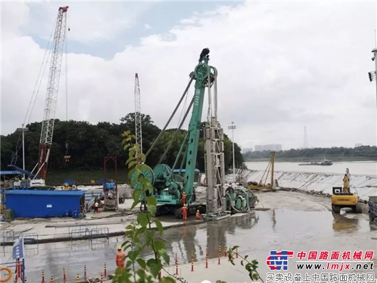 上海金泰SX40双轮铣挑战世界最大跨径钢管混凝土拱桥工程 