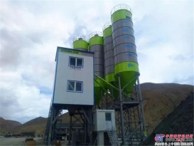 中聯重科極光綠攪拌站助建大美西藏 揭秘海拔4300米的高原施工故事