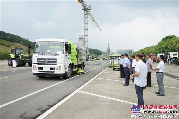 铜仁市领导一行莅临中联环境参观考察