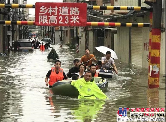 阿特拉斯·科普柯排水泵参与汕头内涝排水抢险作业