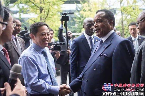 刚果共和国总统：三一是家“了不起的企业”