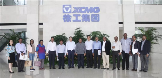 斯里兰卡跨党派部长议员代表团专程走访徐工 