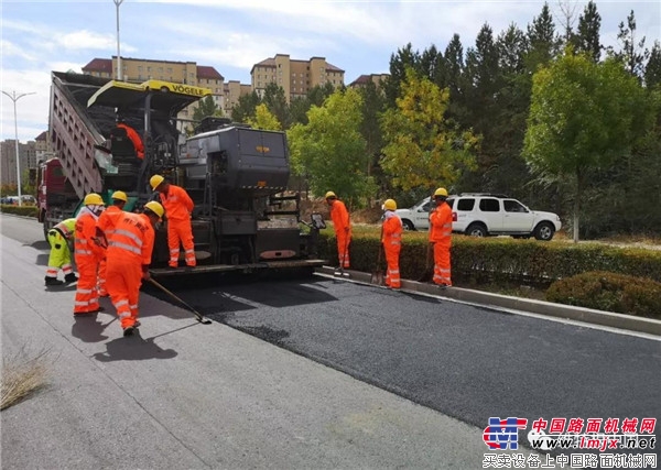 维特根中国道路固废再生与超薄罩面技术助力赤峰市政建设