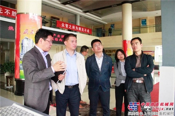 中国交建信息产业调研组调研西筑公司