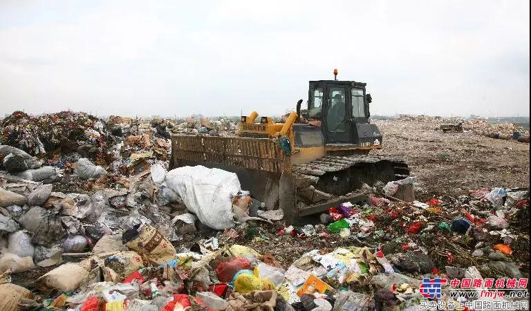 山推推土机解围城市垃圾之困 | 致力环保，倡导垃圾分类