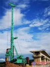 上海金泰SH46A 成功挑战旋挖钻机套管跟进工艺施工极限深度
