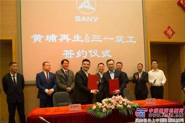 黄浦再生董事长陈光标到访三一集团：支持国货，选择三一