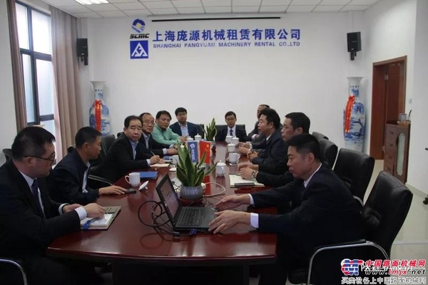 陕煤集团副总经理赵福堂调研陕建机股份庞源租赁公司