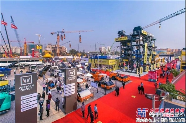 陕建机股份参展Bauma Conexpo India 2018