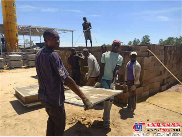 援建莫桑比克基礎設施 華源磚機海外贏口碑