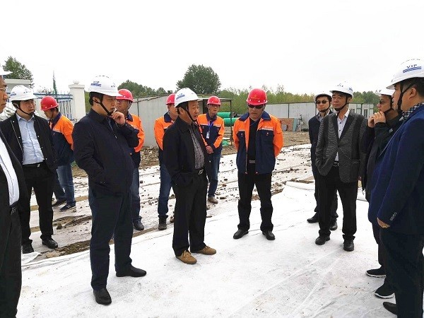 中国交建副总裁、安全总监王建到五公司西宁昆仑大道2标项目检查指导