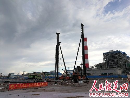 中铁十一局承建的越南沿海二期燃煤电厂正式开工