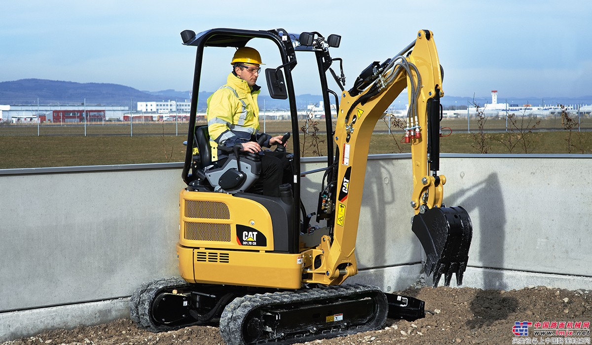 卡特彼勒301.7d cr小型液壓挖掘機