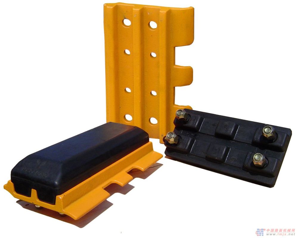 摊铺机铣刨机履带板，压路机减震胶块