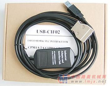 供应欧姆龙PLC编程电缆USB-CIF02 